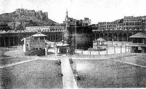 Kabe'nin 100 yıl önceki hali