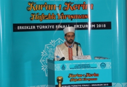 Hafızlık Erkekler Türkiye Finali Erzurum’da yapıldı