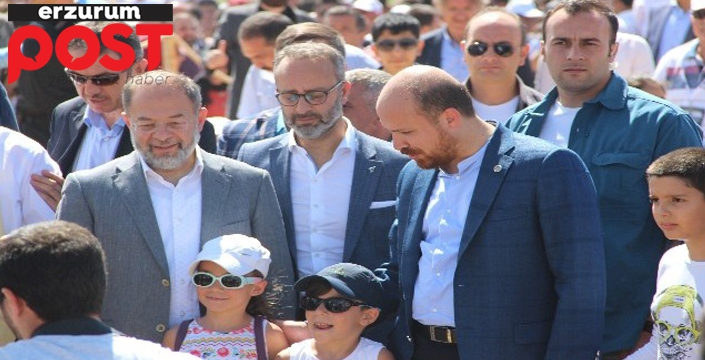 Bilal Erdoğan, Türk Oyunları  Festivali için Erzurum'da