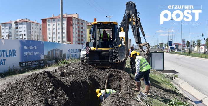 Büyükşehir Belediyesi'nden altyapı atağı