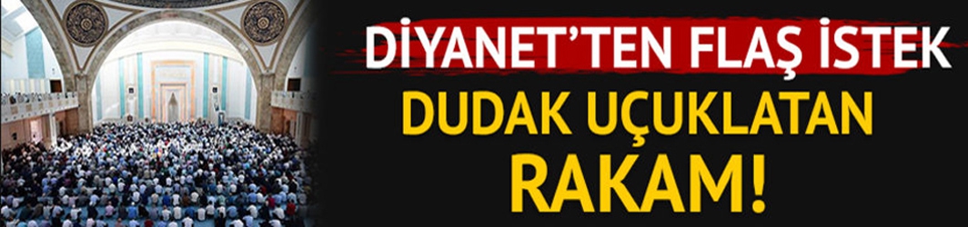  Diyanet 2018 bütçesini aşınca hazineden 600 milyon TL daha istedi