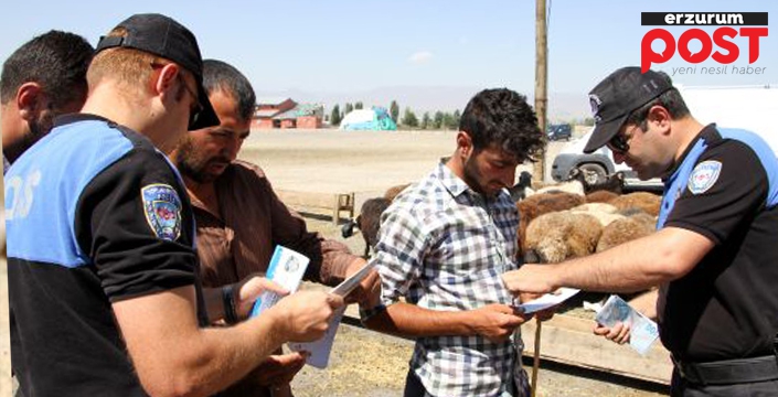 Erzurum hayvan pazarında sahte para uyarısı