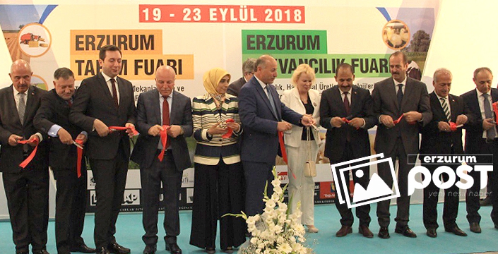 Erzurum Tarım ve Hayvancılık Fuarı açıldı