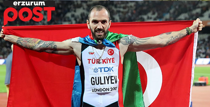 Guliyev, Avrupa Atletizm Şampiyonası'nda tarih yazdı