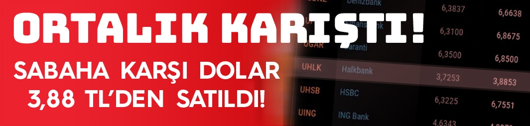 Halkbank'taki dolar/TL rakamı ortalığı karıştırdı